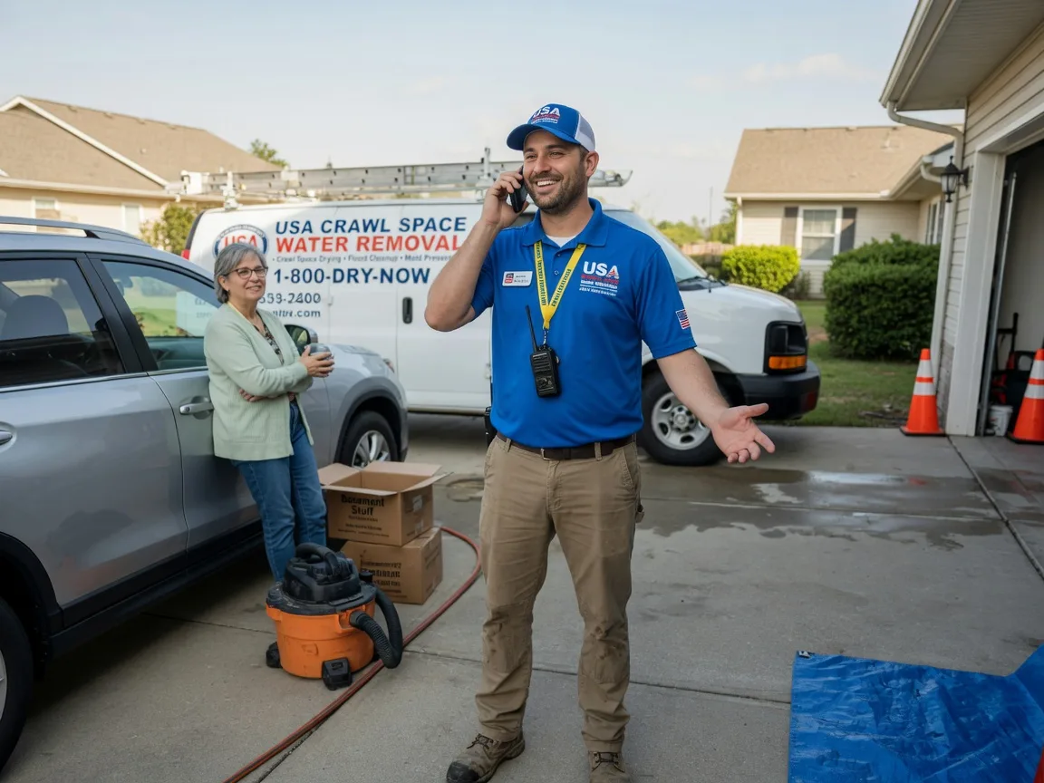 Crawl Space Water Removal Vermillion, SD FAQs